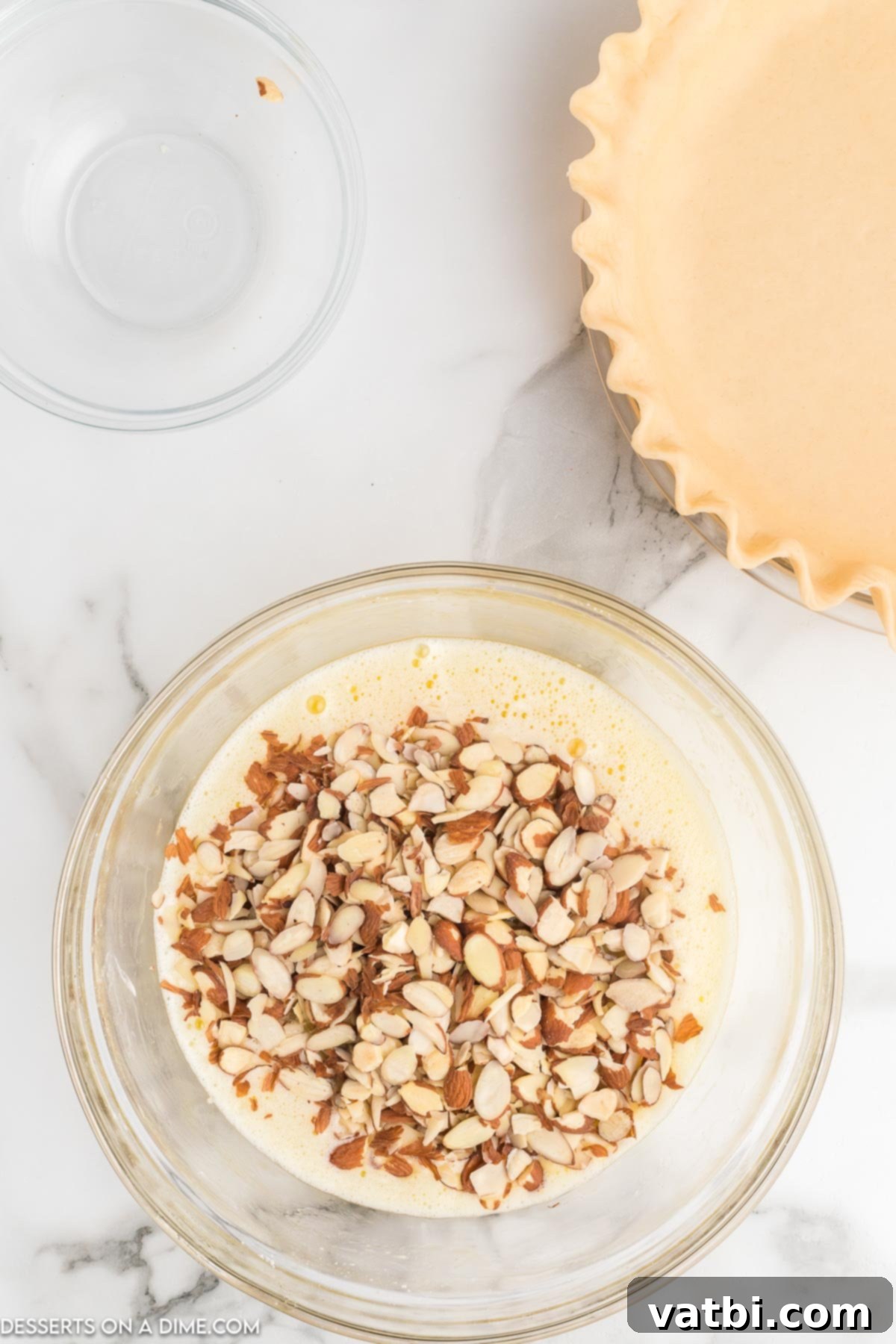 Rich Toffee Almond Indulgence 6 Almonds mixed into batter.