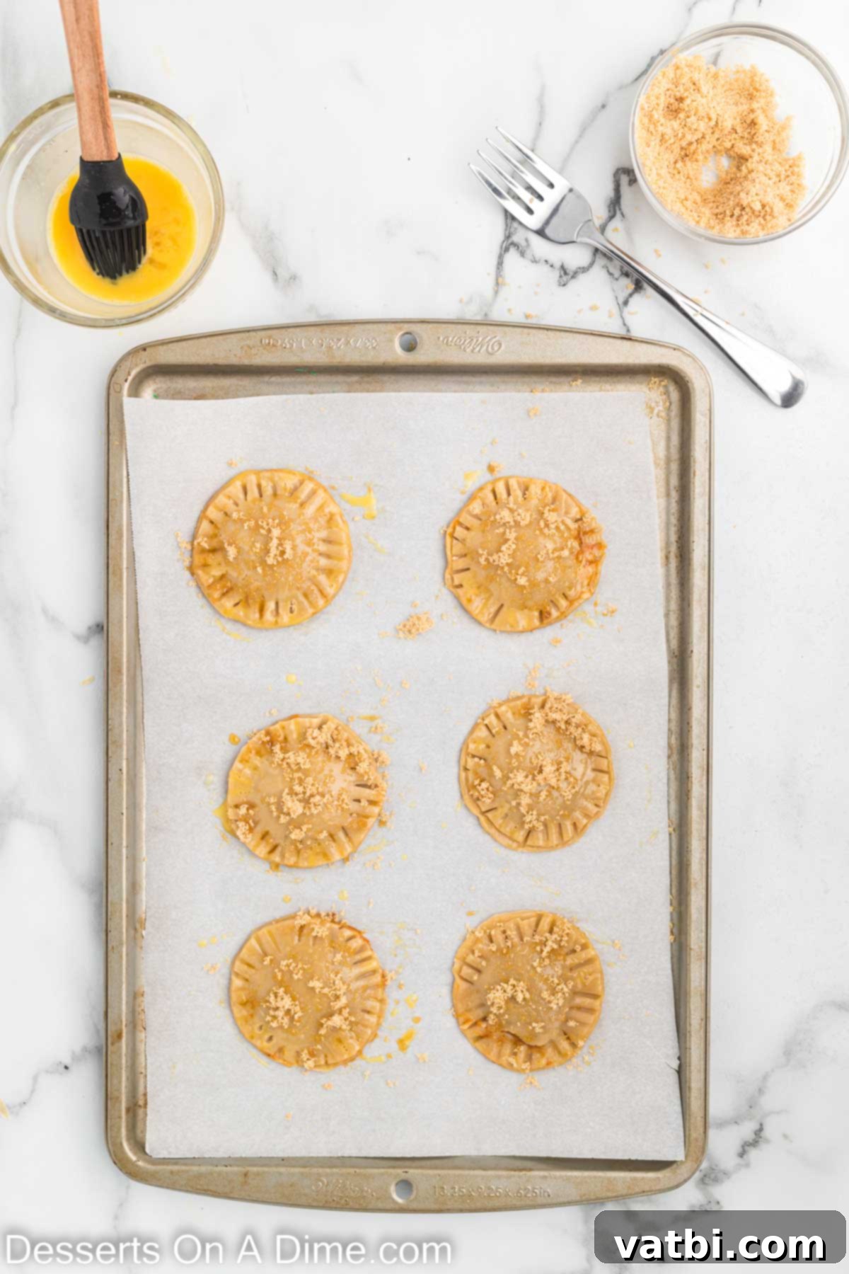 Pumpkin Pie Cookies 8 Brown sugar sprinkled on top of cookies.