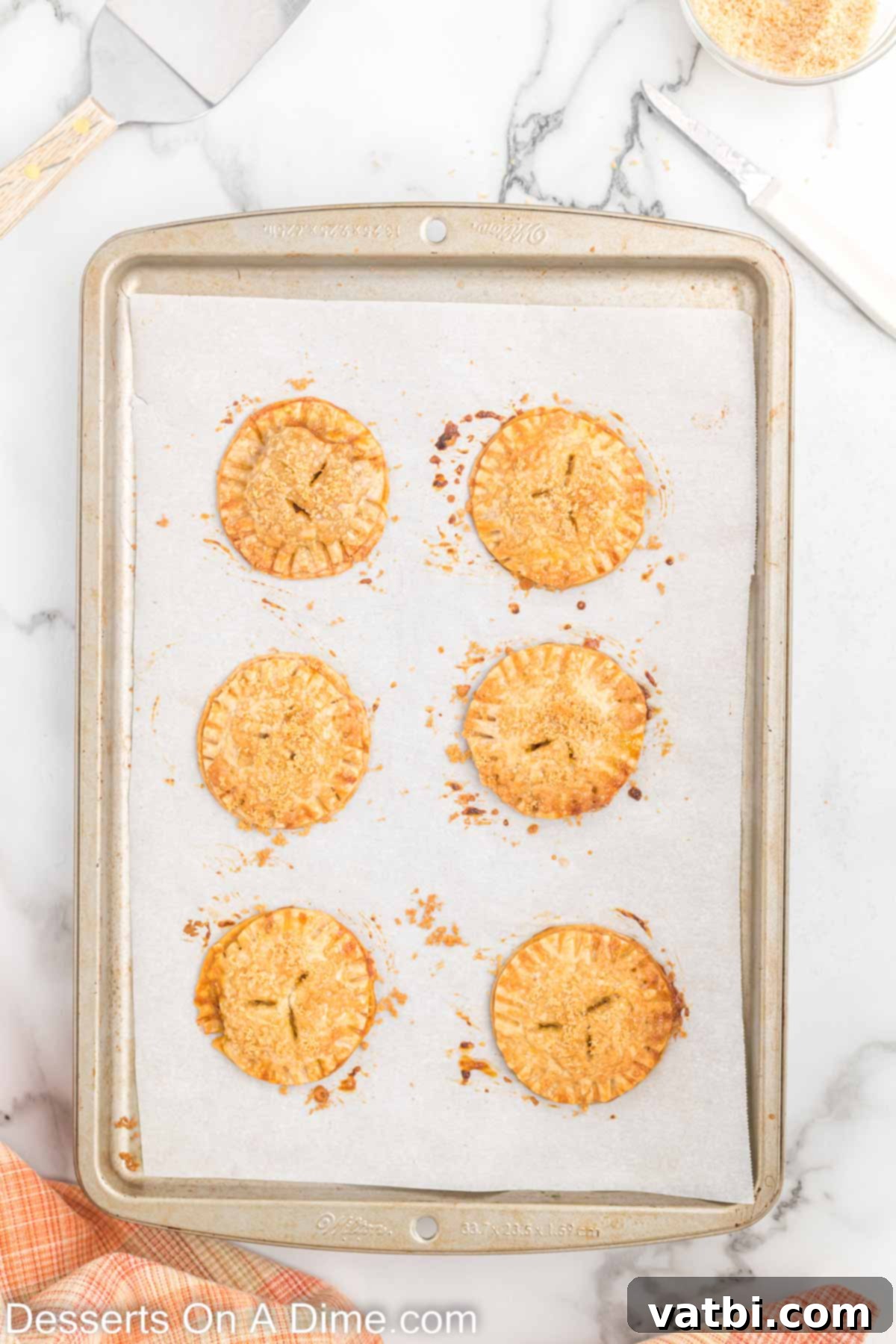 Pumpkin Pie Cookies 9 Cookies baked until golden brown.