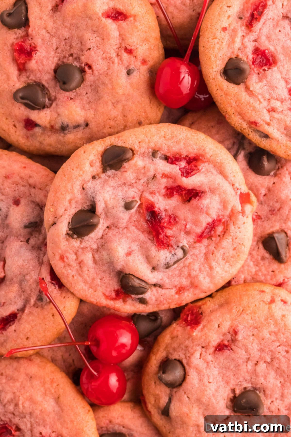 Cookies in a pile ready to enjoy. 