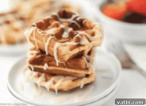 37 Must-Try Brunch Desserts 27 Cinnamon rolls cooked in a waffle maker.