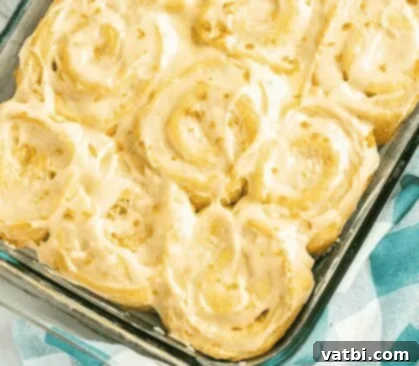 37 Must-Try Brunch Desserts 6 Homemade orange rolls with orange cream cheese icing.