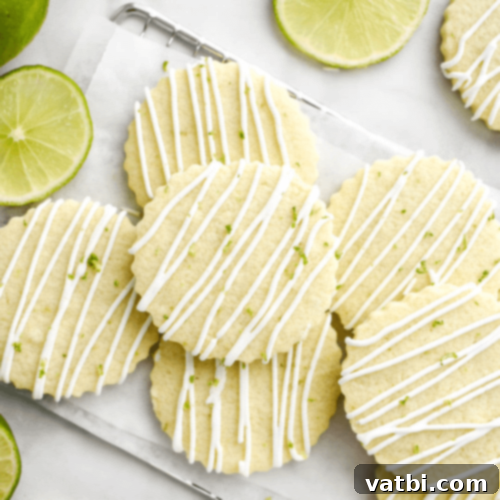 67 Zesty Lime Desserts 7 Tequila and Lime Sugar Cookies, a sweet treat with all the flavors of a classic margarita.
