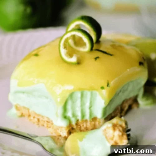 67 Zesty Lime Desserts 11 Frozen Layered Lemon Lime Sherbet Bars, offering a great balance of sweet, salty, cold, creamy, and tart.