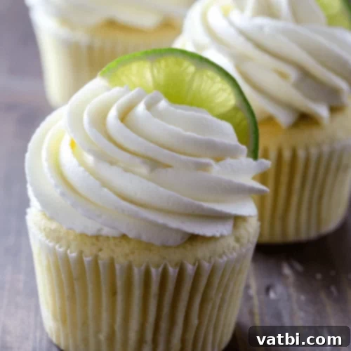 67 Zesty Lime Desserts 26 Moist homemade Margarita Cupcakes with fresh lime curd filling and tequila-lime buttercream frosting.