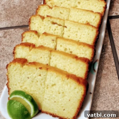 67 Zesty Lime Desserts 41 Moist and tender Lime and Lychee Ricotta Pound Cake, perfect with fresh ricotta from a local creamery.