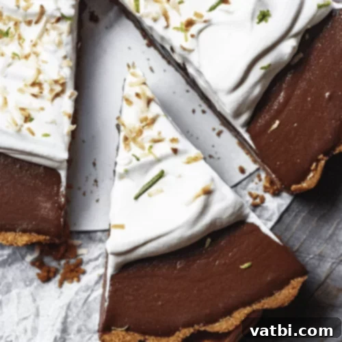 67 Zesty Lime Desserts 59 Chocolate Gingersnap Lime Tart with smooth and creamy chocolate lime filling, topped with whipped cream, lime zest, and toasted coconut.
