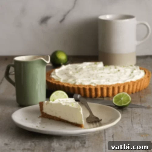 67 Zesty Lime Desserts 60 Ginger Lime Tart with a delicious, light, and airy lime filling and a crust featuring graham cracker crumbs, toasted coconut, macadamia nut, and ginger.