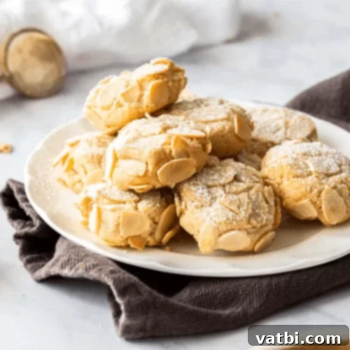 45 Festive Gluten-Free Christmas Delights 19 Delicious Gluten-Free Almond Cookies, a simple and flavorful holiday treat.
