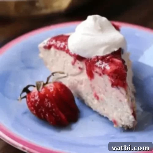 Bake-Free Bliss: 69 Easy Pie Recipes 14 A slice of No Bake Peanut Butter and Jelly Pie with peanut butter and jelly swirls.