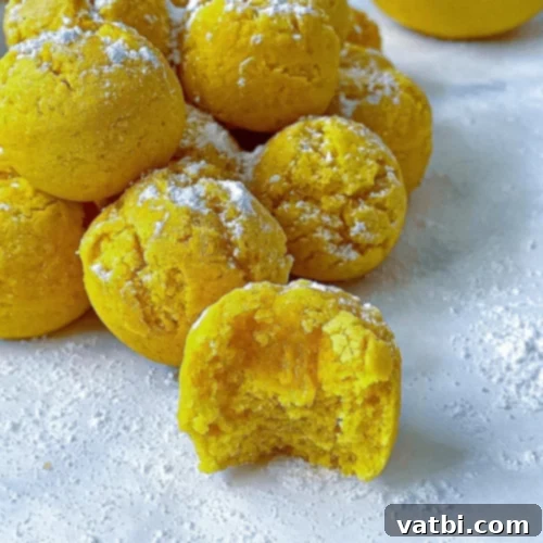 Air Fryer Lemon Drop Cookies