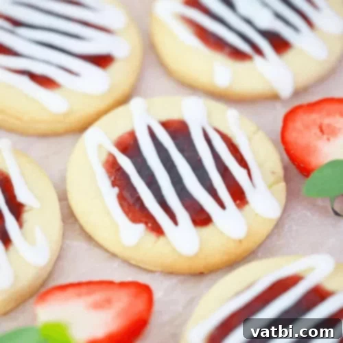 Air Fryer Strawberry Cookies