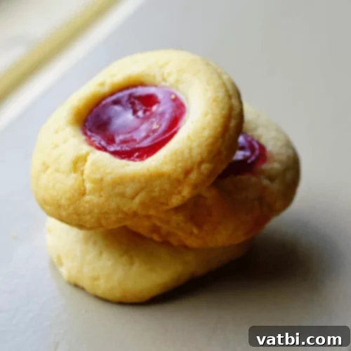 Keto Air Fryer Thumbprint Cookies