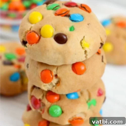 Air Fryer Monster Cookies