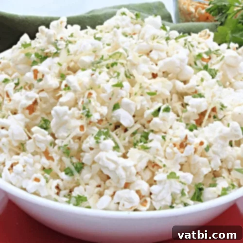 Gourmet Popcorn Creations 9 Truffle Popcorn, a gourmet and sophisticated snack.