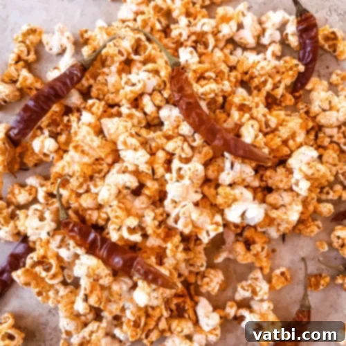 Gourmet Popcorn Creations 12 Homemade Cajun Popcorn, a spicy and gluten-free snack.