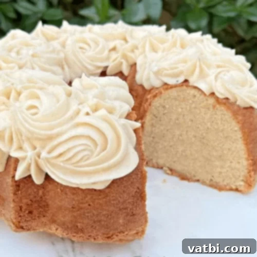 53 Holiday Eggnog Delights 15 Soft and moist eggnog pound cake with spiced cream cheese frosting.