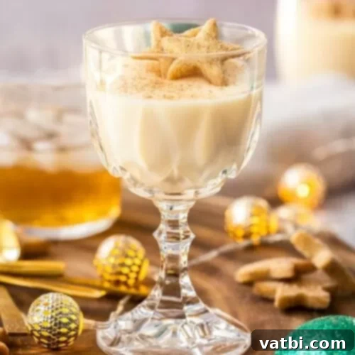 53 Holiday Eggnog Delights 27 Boozy eggnog panna cotta, a simple 3-ingredient dessert for adults.