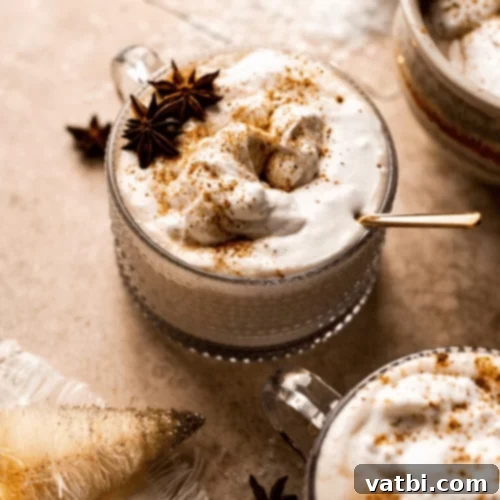 53 Holiday Eggnog Delights 54 Secretly vegan eggnog, cashew-free, dairy-free, and egg-free.