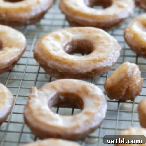 Irresistible Donut Ideas 7 Classic cake donuts ready to be glazed.