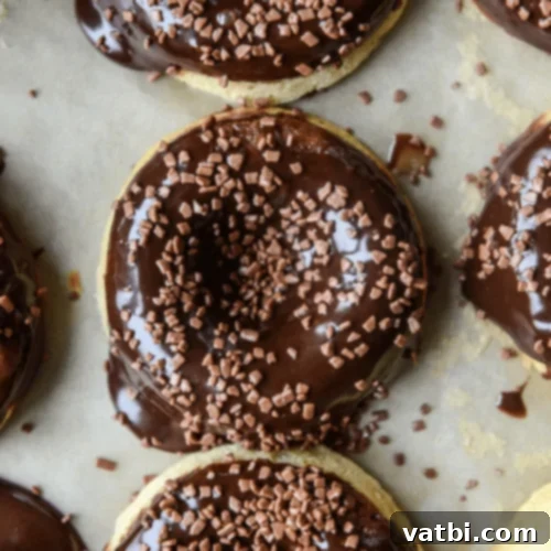 Irresistible Donut Ideas 12 Banana Bread Donuts with Nutella Glaze.