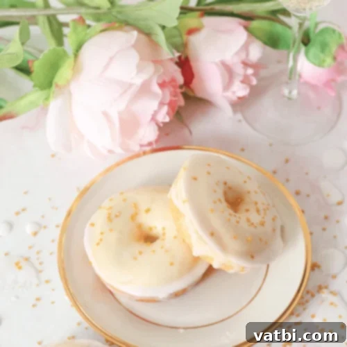 Irresistible Donut Ideas 34 Elegant Champagne Doughnuts for celebrations.