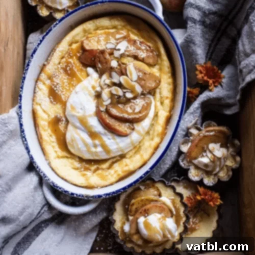 Swedish Caramel Apple Cheesecake with a warm apple topping.