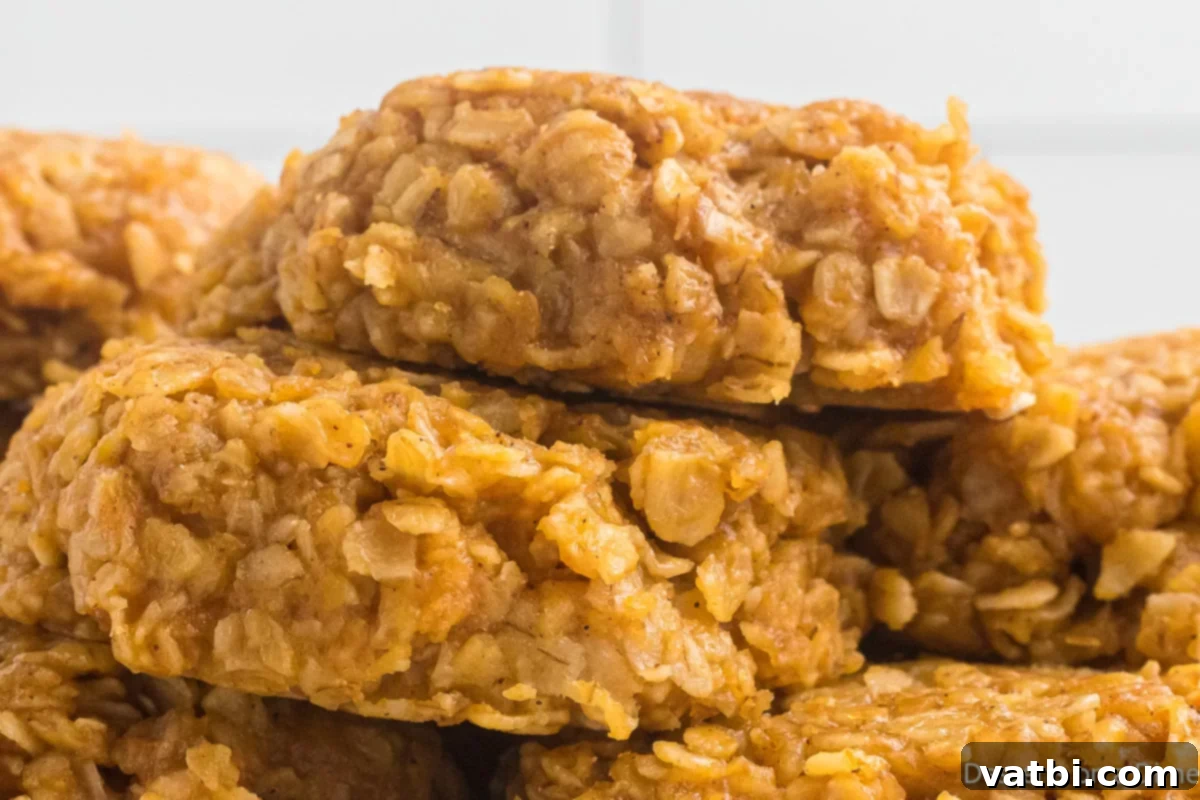 No-Bake Pumpkin Spice Treats 2 Stack of Pumpkin No Bake Cookies.