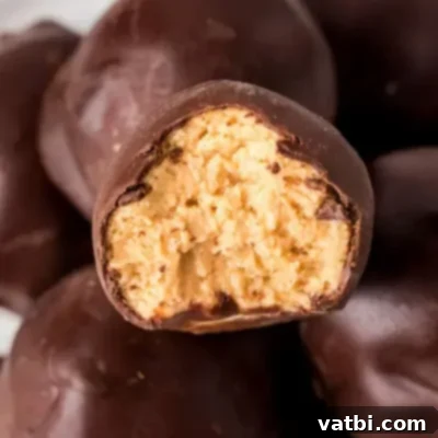Festive Candy Treats 22 Chocolate Covered Peanut Butter Balls Recipe, a homemade treat that melts in your mouth.