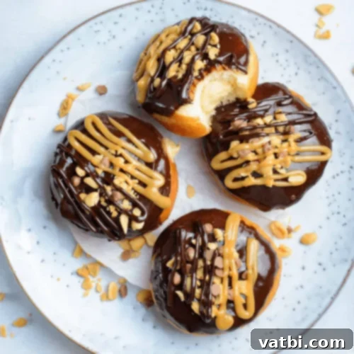 Decadent Reese's Desserts 11 Reese’s Peanut Butter Filled Donuts