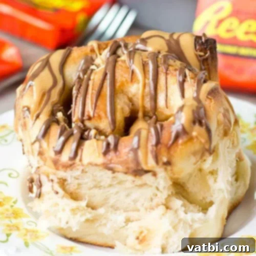 Decadent Reese's Desserts 12 Reese’s Stuffed Sweet Rolls