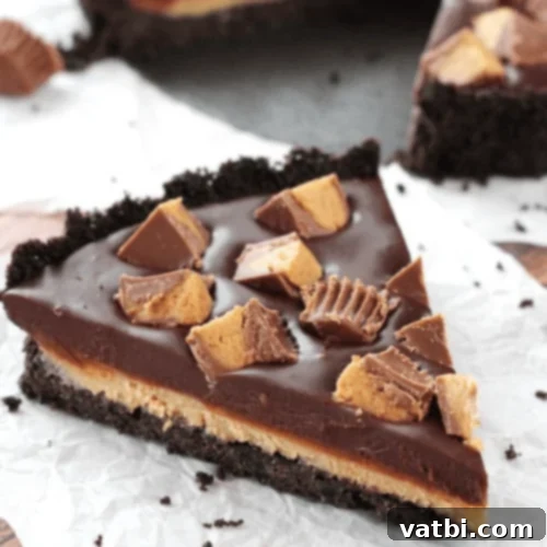 Decadent Reese's Desserts 19 Reese’s Chocolate Peanut Butter Tart