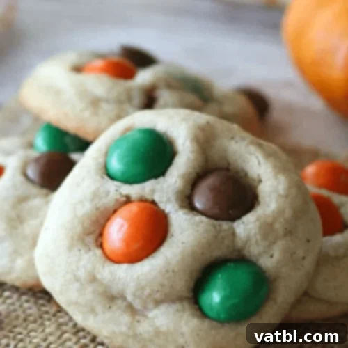 M&M Sweet Treats 9 Pumpkin Spice M&M Cookies