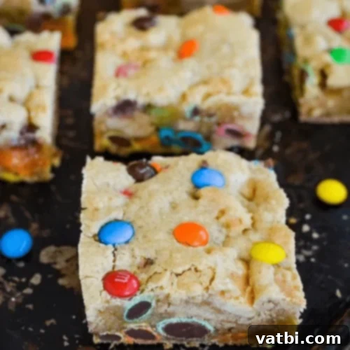 M&M Sweet Treats 14 M&M Blondie Brownies