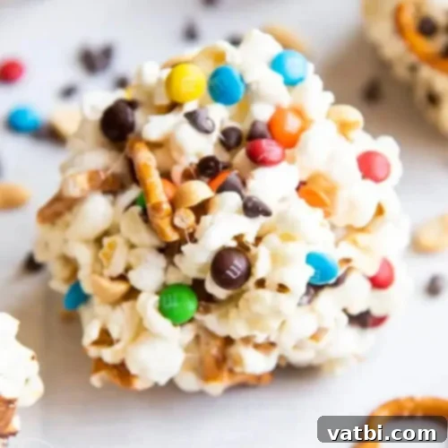 M&M Sweet Treats 23 Sweet and Salty Popcorn Balls