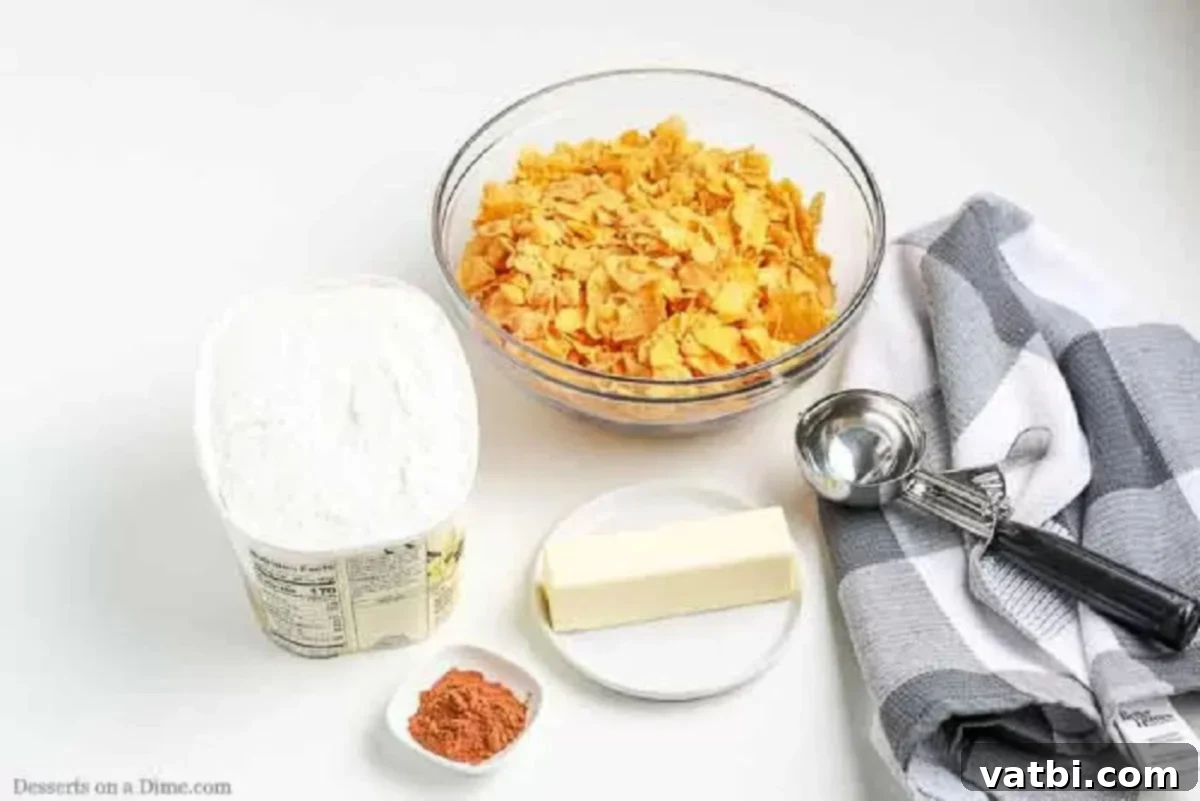 Enjoy deep fried ice cream recipe at home with this recipe. The crispy outside and the creamy ice cream combine for a restaurant style treat. Ingredients needed - Vanilla Ice Cream, Cornflakes, butter, cinnamon, toppings