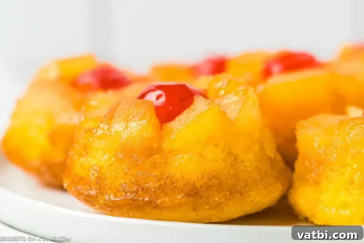 Caramel Pineapple Crown Cupcakes 11 Cupcakes on a platter ready to enjoy.