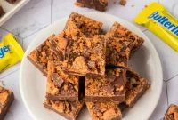 Decadent Butterfinger Fudge