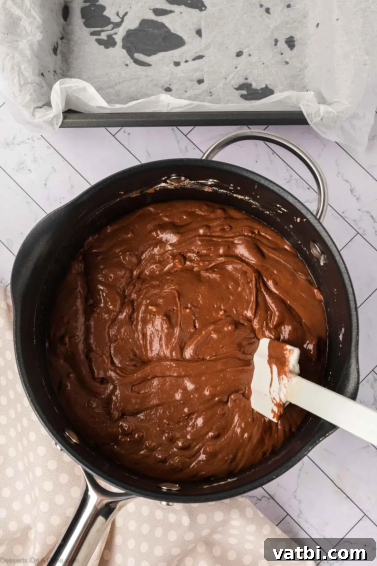 Mixture combined together until blended.