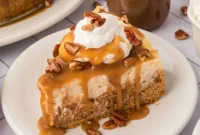 Golden Sweet Potato Cheesecake