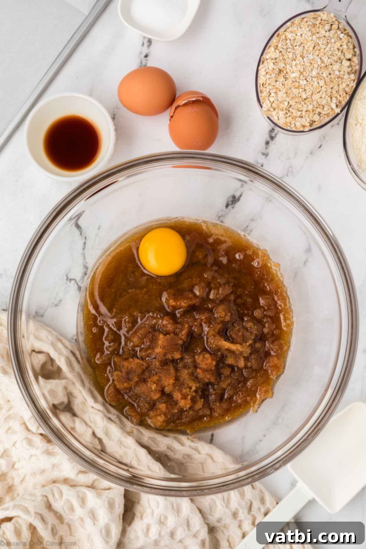 Marry Me Bites 7 Egg and vanilla extract added to mixture.